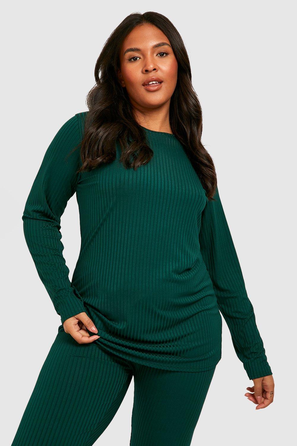 Boohoo plus size loungewear hot sale